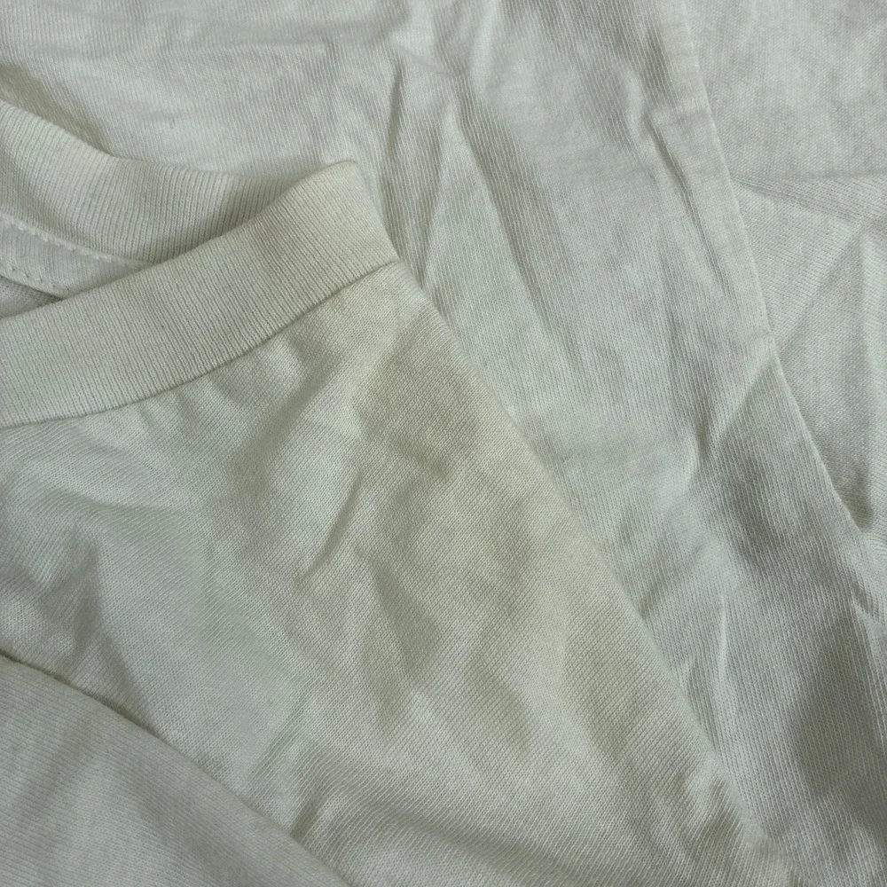 Local Celebrity 'Call My Agent' White V-Neck T-Shirt Men's Medium Retro Y2K New - Picture 8 of 11